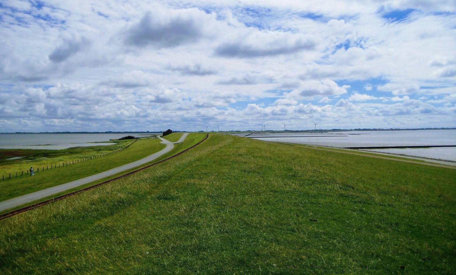 Nordsee Deich Umgebung